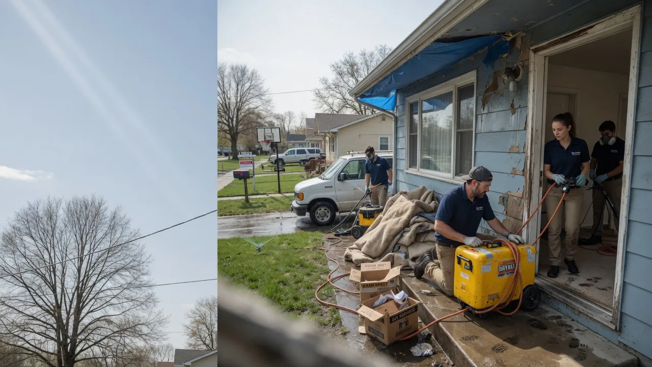 Basement Flood Cleanup in Taylorsville, KY near me